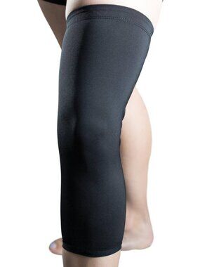 Knee Brace Undersleeve Compression Support for Pain Relief, Medium Size